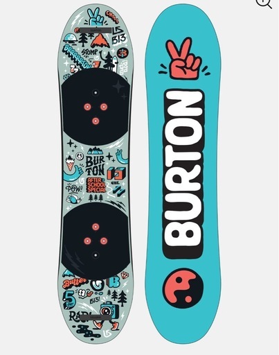 キッズスノーボード3点セット　バートン90cm スノーボード3点セット