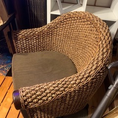 麻あみの高級チェア1人がけ用♪の画像