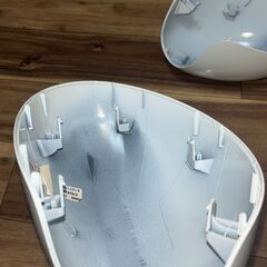 BMW R56 MINI 純正 ドアミラーカバー サイドミラーカバー 505255 / 505256 / 2753879-03 / 2753880 白 ホワイト / ASPEN WHITEの画像