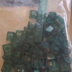 透明キーキャップの画像