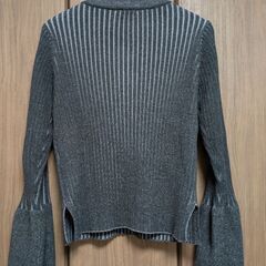 【Techichi】※未使用品※配色リブフレアスリーブニットの画像