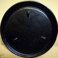 未使用 ◆ 鉄鍋 すき焼鍋 25cm × 5㎝ ◆ 鋳鉄 鉄器 両手 本格 鍋 料理 キッチン 台所 調理 すき焼き すきやき 肉すき 昭和 レトロ ◆ 太鉄の画像