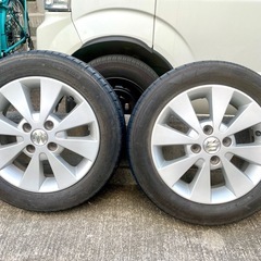 ワゴンRスティングレー MH23S 純正アルミホイール 155/65/R14 手渡し限定（堺市堺区緑町）の画像