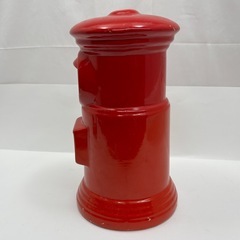 郵便ポスト型 貯金箱 約30cm高の画像