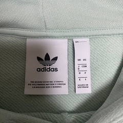 【Y00078】adidas（アディダス）ヘビーウェイト　シュムーフォイル　パーカー　O(XL)の画像