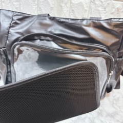 バッグ　黒　痛バッグ　トートバッグ　痛バ　リボン　両面　推し　大容量　8の画像