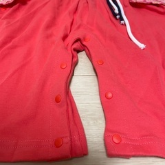 【美品】ベビー袴　袴風ロンパース　サイズ80の画像