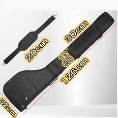 クラブケース　黒　ゴルフクラブ　キャリーケース　軽量　ゴルフ　練習　ショルダーの画像