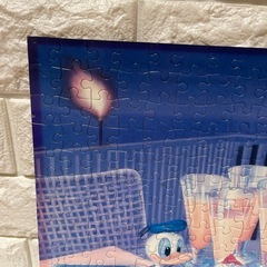 【色あせあり】ドナルドダック パズル 完成品の画像