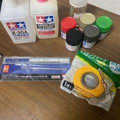 駿河屋オリジナルハイグレードセット＋スプレーワーク ペインティングブースII（ツインファン）＋おまけ
の画像