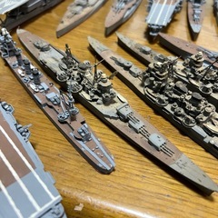 軍艦模型複数セット売り！の画像