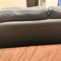 ニトリ　布張りカウチソファ
の画像