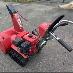 新潟ホンダ 除雪機HS655 雪丸 5馬力 セル リコイル式 動作確認済みの画像