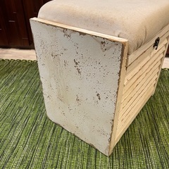 アンティークス　ウッドスツールの画像