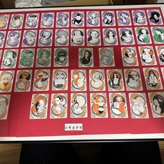 ハンターハンターなど額入りトランプ冨樫義博展 の画像