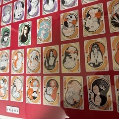 ハンターハンターなど額入りトランプ冨樫義博展 の画像