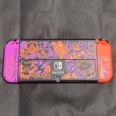 【本日の引き取りで表示価格から5000円引きの33000円】ポケモン Nintendo Switch 有機ELモデル スカーレット・バイオレットエディション ※ハードケース付きの画像