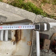 メッキバンパー　前出しアルミ縞板の画像