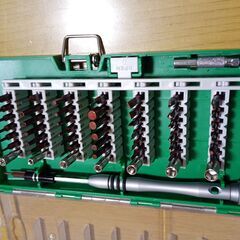 精密ドライバーセット　フレキシブルアーム欠品　刃先つぶれ無の画像