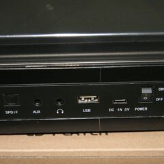 レトロなCDPlayer+Bluetoothスピーカーの画像