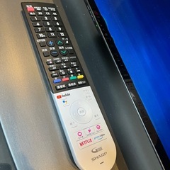 シャープ　2020年製 55インチテレビの画像