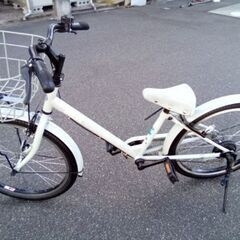 22インチ　ブリヂストン　子供自転車　bikke  LEDライトの画像