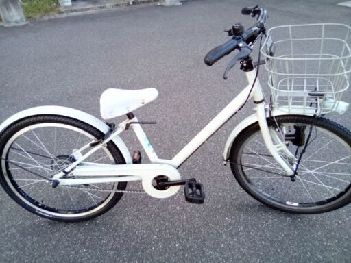 22インチブリヂストン子供自転車bikke LEDライト (たけ) 岡山の自転車