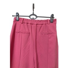 【新品タグなし】GRL グレイル センターピンタック フレアパンツ ピンク Ｌの画像