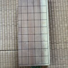 将棋盤 木製 9路盤 卓上盤の画像