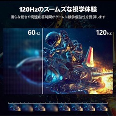 モバイルモニター 18.5インチ IPS モバイルディスプレイ 自立スタンド搭載の画像