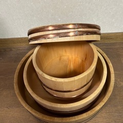 寿司桶　飯台　おひつセットの画像