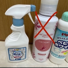 【決まりました】【無料】　洗濯関係の物や防カビスプレーなど４点まとめての画像