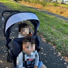 KATOJI 2人乗りべベビーカーの画像