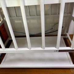 ベビーベッド　　敷布団　掛け布団の画像