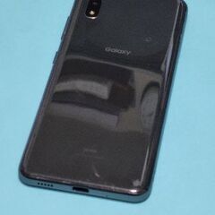 ギャラクシーA20 SCV46 SIMフリー　黒色の画像