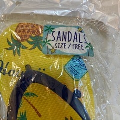 【未使用品】ビーチサンダルの画像