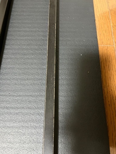 KANADEMONO W120 シンプル アイアン ハンガーラック BLACK