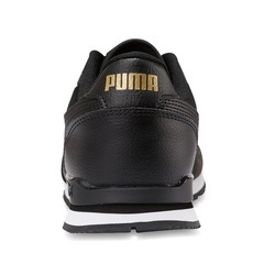 PUMA STランナー ブラックゴールド 22.5cmの画像