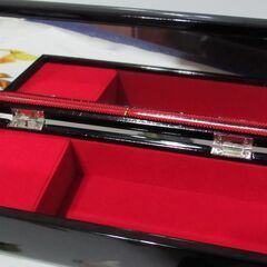 💗未使用ジュエリーケース💗会津漆器オルゴール付き　長渕剛－乾杯メロディーの画像