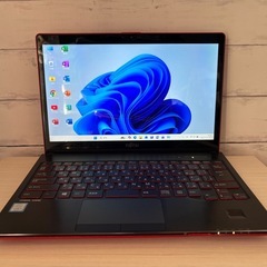 ⭐️美品【Windows11 25H2✨】富士通LIFEBOOK SH90B1/2017年製/13.3インチ/WQHD/Core i5/メモリ8GB/SSD.256GB/タッチパネル機能☝️/Microsoft Office2021搭載/バッテリー大容量🔋✨の画像