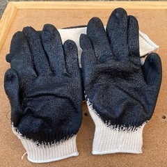 ゴムばり軍手　9双の画像