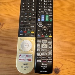 【お取引中】SHARP AQUOS 45型 4Kテレビ｜即使用OKセット（リモコン・B-CAS付）の画像