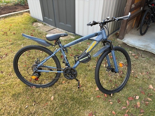 自転車1台ブラック