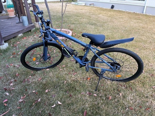 自転車1台ブラック