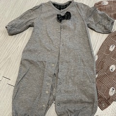 【オーガニック】ベビー服　50〜60サイズ　ツーウェイオール　の画像