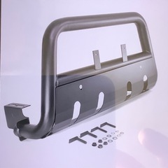 ダイハツ ハイゼット S500系 パイプ バンパー ガード マット ブラック の画像