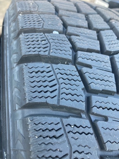 セレナ ポクシー プリウス 195/65R16 スタッドレスタイヤ 4本 DUNLOP WINTER MAXX バリ山 2019年製