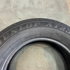 265/65R18  ４本セット  ダンロップ グラントレックAT23   溝6ミリ  年式   2023年製26週×4本の画像