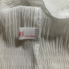 ハイネックシアーブラウスの画像