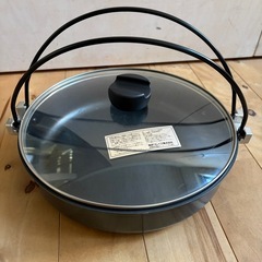 IH対応　 すきやき鍋　26cm  フッ素樹脂加工　の画像